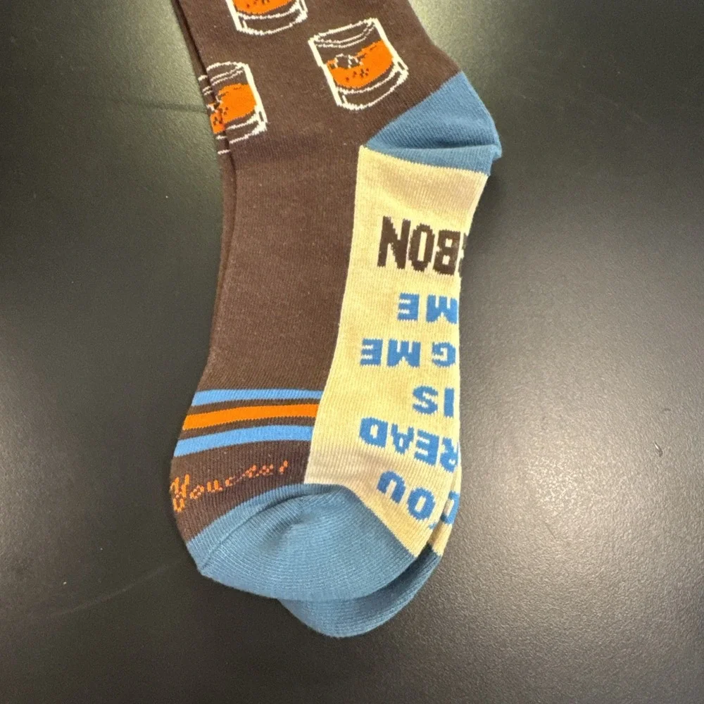 NEW Novelty  Mens Crew Whiskey Socks One Size  Funny Gift Father's Day Gifts‎